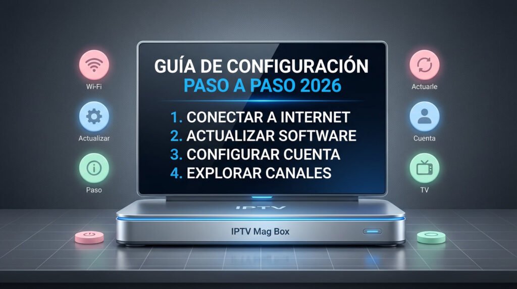 IPTV Mag Box: Guía de Configuración Paso a Paso 2026