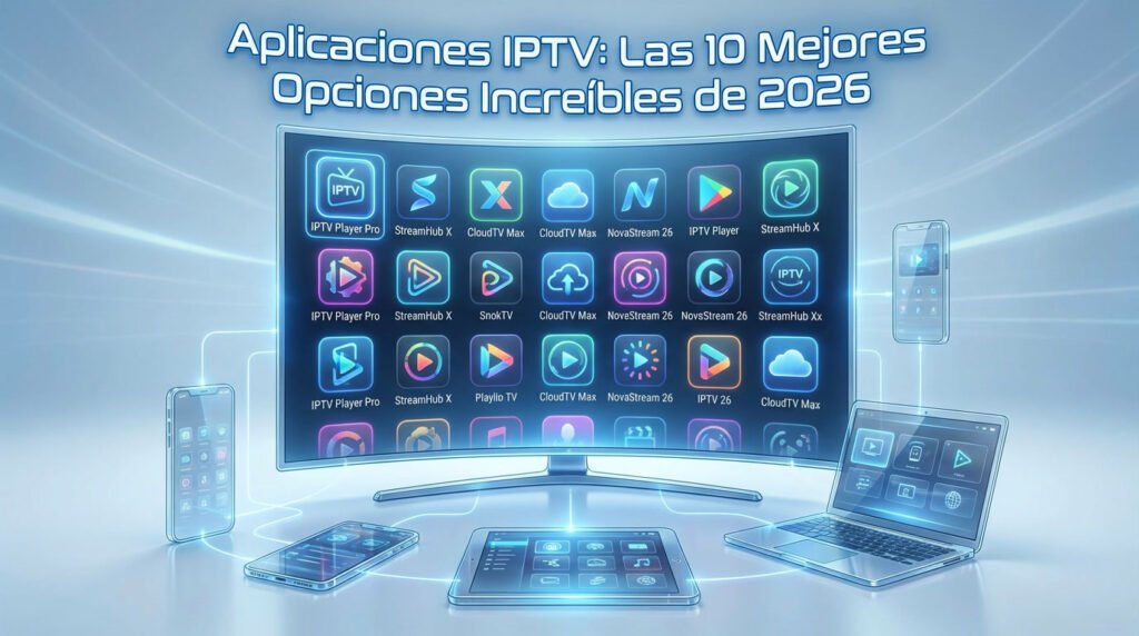 Aplicaciones IPTV: Las 10 Mejores Opciones Increíbles de 2026