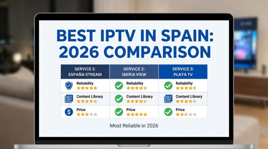Mejor IPTV España: Comparativa de los 3 Más Fiables en 2026