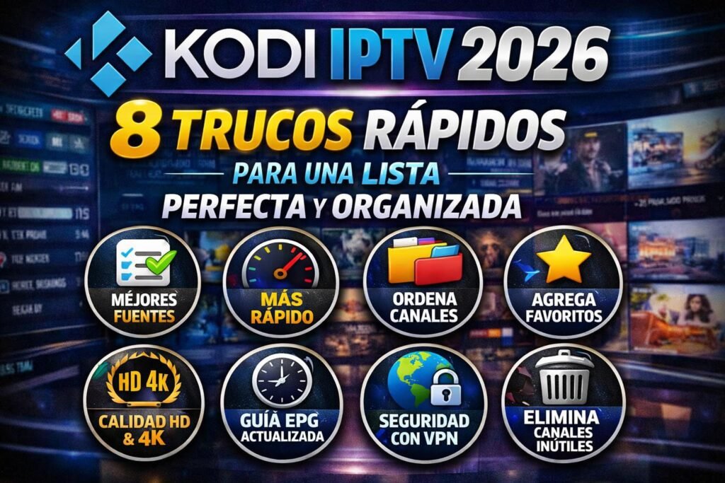 Kodi IPTV 2026