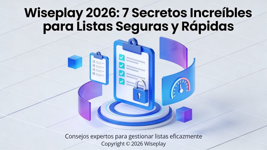 Wiseplay 2026: 7 Secretos Increíbles para Listas Seguras y Rápidas